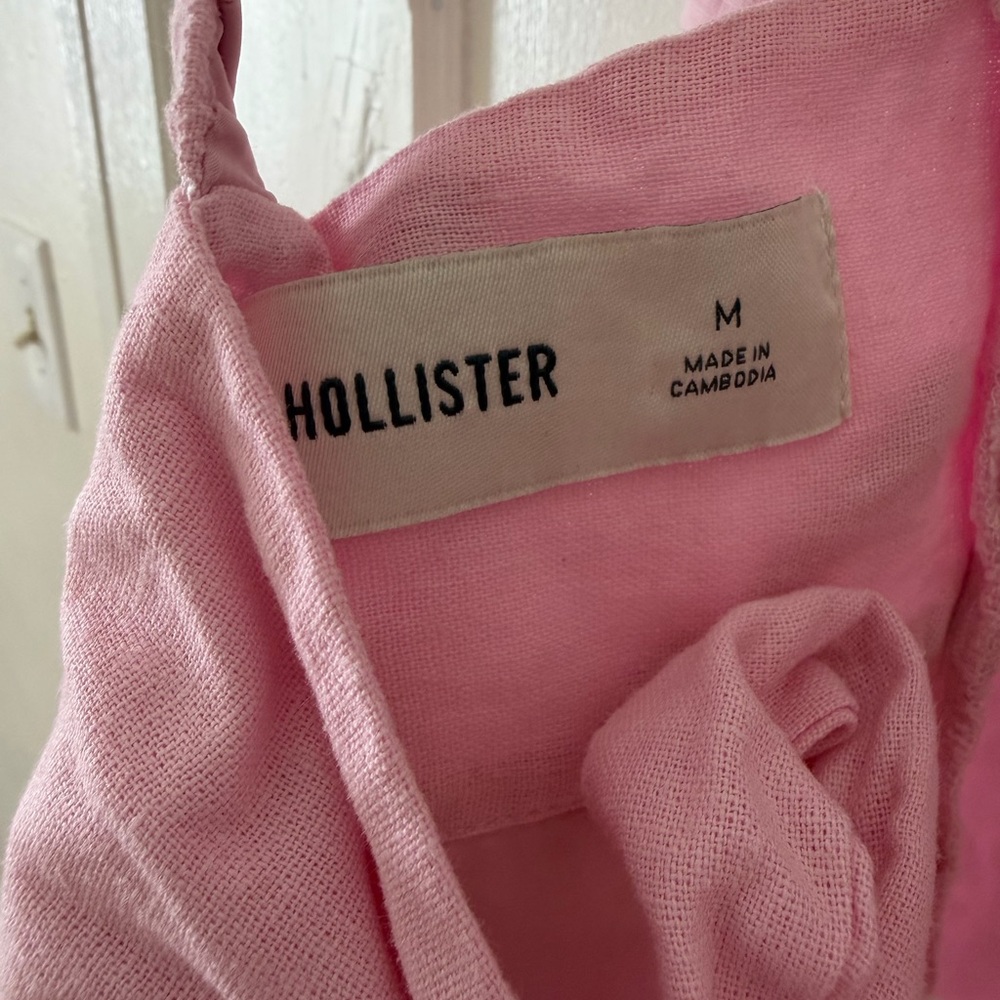 Hollister Pink Sleeveless Top - Open Back - Picture 5 of 6